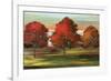 Trees in Motion-Allison Pearce-Framed Art Print