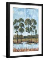 Trees in the Marsh I-Tim OToole-Framed Art Print