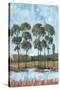 Trees in the Marsh I-Tim OToole-Stretched Canvas