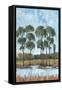 Trees in the Marsh I-Tim OToole-Framed Stretched Canvas