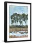 Trees in the Marsh II-Tim OToole-Framed Art Print