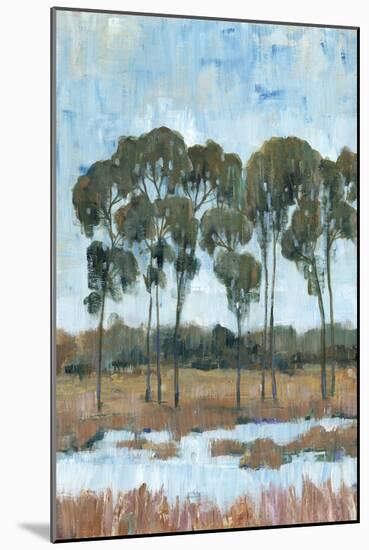 Trees in the Marsh II-Tim OToole-Mounted Art Print