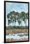 Trees in the Marsh II-Tim OToole-Framed Art Print