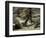 Trees in the Snow, C.1865-Gustave Courbet-Framed Premium Giclee Print