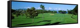 Trees , Kaanapali Golf Course, Maui, Hawaii, USA-null-Framed Stretched Canvas