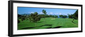 Trees , Kaanapali Golf Course, Maui, Hawaii, USA-null-Framed Photographic Print