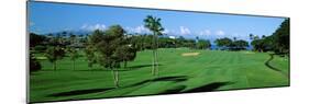 Trees , Kaanapali Golf Course, Maui, Hawaii, USA-null-Mounted Photographic Print