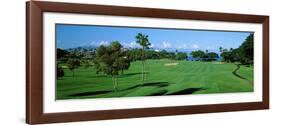 Trees , Kaanapali Golf Course, Maui, Hawaii, USA-null-Framed Photographic Print