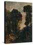 'Trees Near Hampstead Church', 1829, (c1915)-John Constable-Stretched Canvas