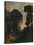 'Trees Near Hampstead Church', 1829, (c1915)-John Constable-Stretched Canvas