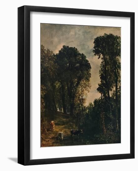 'Trees Near Hampstead Church', 1829, (c1915)-John Constable-Framed Giclee Print