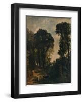 'Trees Near Hampstead Church', 1829, (c1915)-John Constable-Framed Giclee Print