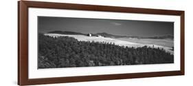 Trees on a Hill, Tuscany, Italy-null-Framed Photographic Print