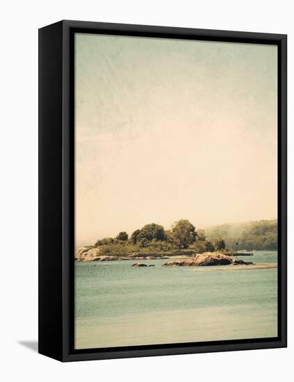 Trees on an Island-Jillian Melnyk-Framed Stretched Canvas