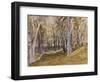 Trees on Box Hill-David Cox-Framed Giclee Print