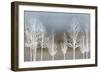 Trees on Brown and Blue-Kate Bennett-Framed Art Print