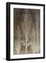 Trees on Brown Panel II-Kate Bennett-Framed Art Print