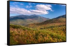 Trees on Giant Mountain From Owls Head, Adirondack Mountains State Park, New York State, USA-null-Framed Stretched Canvas