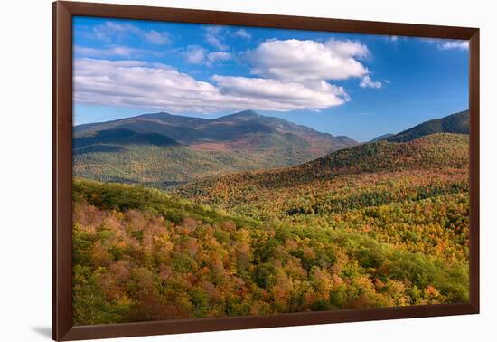 Trees on Giant Mountain From Owls Head, Adirondack Mountains State Park, New York State, USA-null-Framed Photographic Print