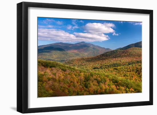 Trees on Giant Mountain From Owls Head, Adirondack Mountains State Park, New York State, USA-null-Framed Photographic Print