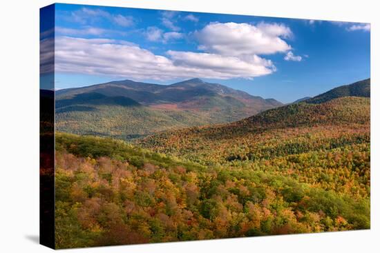 Trees on Giant Mountain From Owls Head, Adirondack Mountains State Park, New York State, USA-null-Stretched Canvas