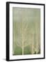 Trees on Green Panel II-Kate Bennett-Framed Art Print