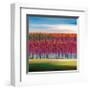 Trees on Magenta-Mary Johnston-Framed Giclee Print