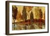 Trees on the Lake-Marietta Cohen-Framed Giclee Print