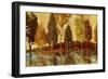 Trees on the Lake-Marietta Cohen-Framed Giclee Print