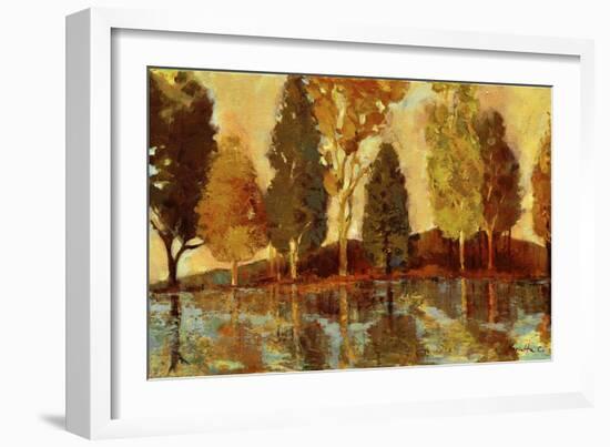 Trees on the Lake-Marietta Cohen-Framed Giclee Print