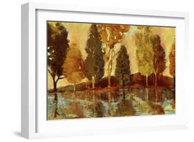 Trees on the Lake-Marietta Cohen-Framed Giclee Print