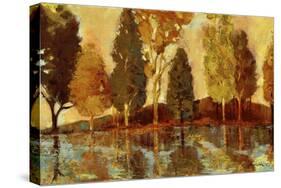 Trees on the Lake-Marietta Cohen-Stretched Canvas