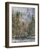 Trees on the Waterfront III-Alexys Henry-Framed Giclee Print