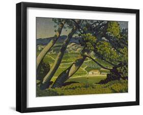 Trees, Provence, 1912-Derwent Lees-Framed Giclee Print