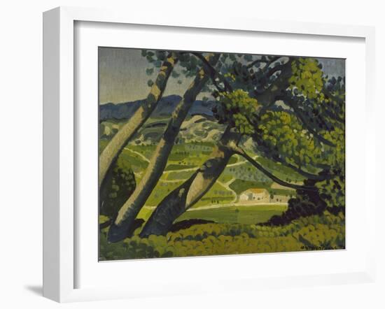 Trees, Provence, 1912-Derwent Lees-Framed Giclee Print