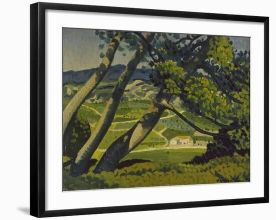 Trees, Provence, 1912-Derwent Lees-Framed Giclee Print