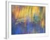 Trees Reflected in Car Window-Nancy Rotenberg-Framed Photographic Print