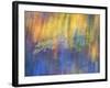Trees Reflected in Car Window-Nancy Rotenberg-Framed Photographic Print