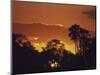 Trees Silhouetted Against the Botswana Sunset-Stuart Westmoreland-Mounted Photographic Print