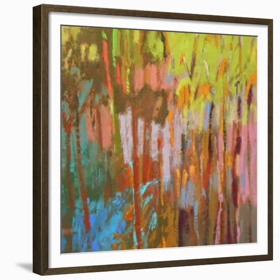 Trees Two-Jane Schmidt-Framed Premium Giclee Print