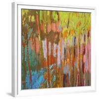 Trees Two-Jane Schmidt-Framed Premium Giclee Print