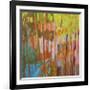 Trees Two-Jane Schmidt-Framed Premium Giclee Print