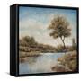 Trees Upon the Water II-Jason Jarava-Framed Stretched Canvas