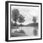 Trees upon the Water III-Jason Jarava-Framed Giclee Print