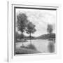 Trees upon the Water III-Jason Jarava-Framed Giclee Print