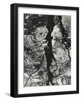 Trees, Water, Reflections, Holland, 1973-Brett Weston-Framed Photographic Print