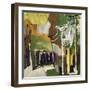 Trees & Wires X-Erin McGee Ferrell-Framed Art Print