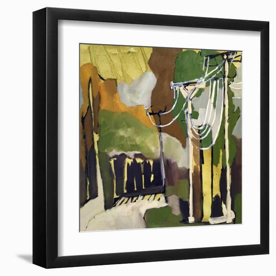 Trees & Wires X-Erin McGee Ferrell-Framed Art Print