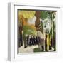 Trees & Wires X-Erin McGee Ferrell-Framed Art Print