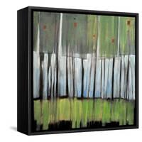 Trees with Red Birds-Tim Nyberg-Framed Stretched Canvas